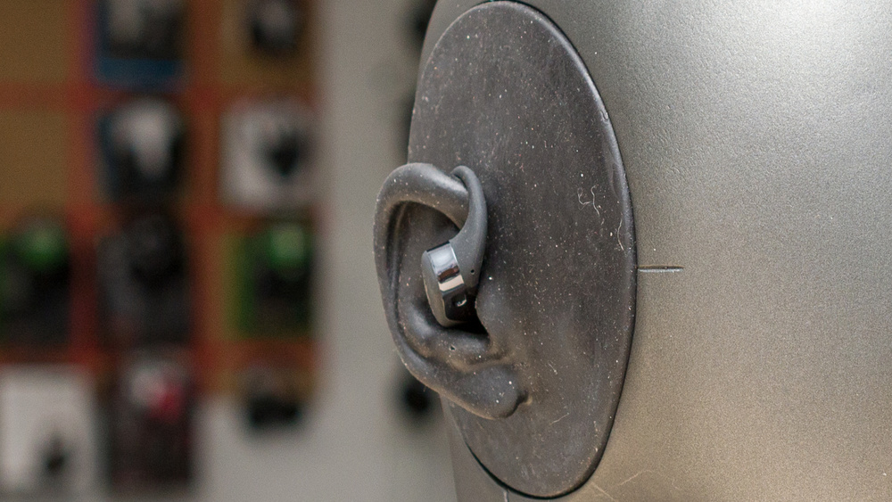 Side view of the Shokz OpenFit