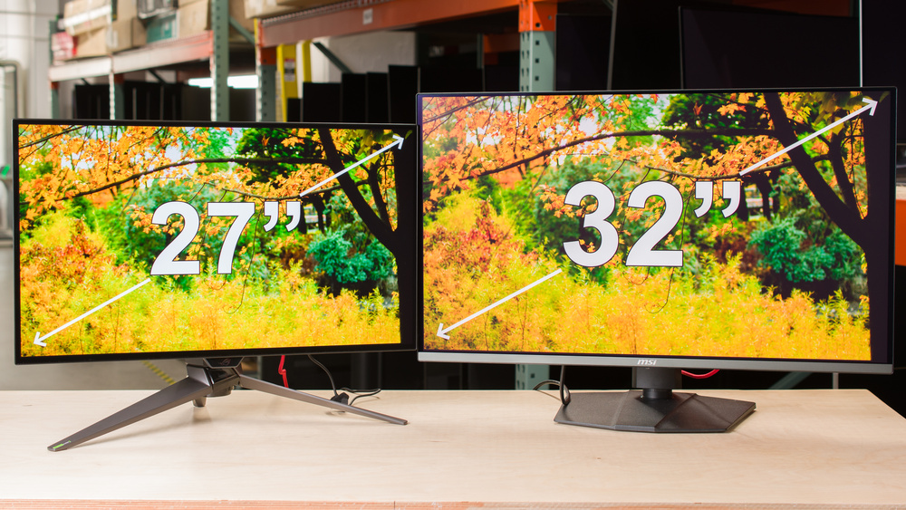 27 Inch Vs 32 Inch Monitors Do You Need The Size Upgrade RTINGS 27 Inch Vs 32 Inch Monitors Do You Need The Size Upgrade RTINGS