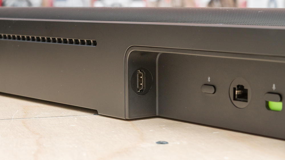 The Sonos Arc Ultra with 1 HDMI eARC port.