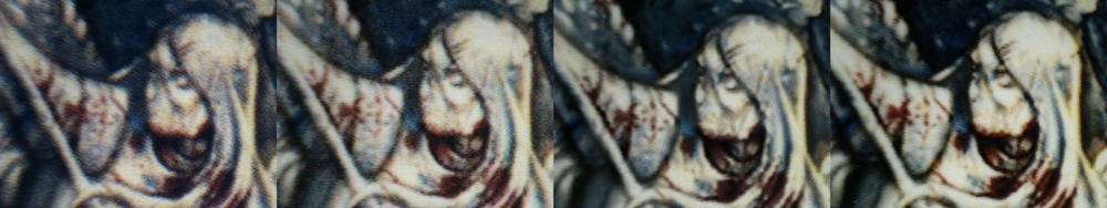 Artwork of The Creation of Avacyn card printed on Koala satin photo paper printed on either affordable printers or high-end photo printers compared with each other.