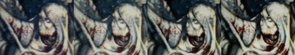 Artwork of The Creation of Avacyn card printed on Koala glossy photo paper printed on either affordable printers or high-end photo printers compared with each other.