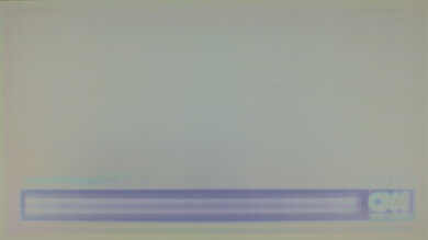 Burn-in on the Samsung S95B OLED.