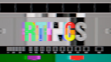 Pursuit photo of the LG 32GR93U-B with the faster overdrive setting.