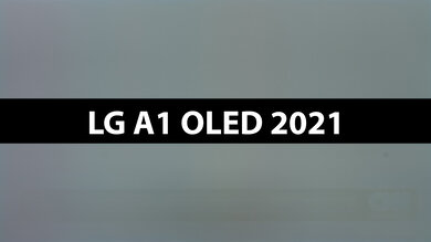 50% gray uniformity slide of the 2021 LG A1 OLED after running CNN non-stop for 10,800 hours.