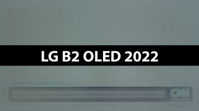 50% gray uniformity slide of the 2022 LG B2 OLED after running CNN non-stop for 10,800 hours.