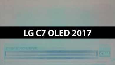50% gray uniformity slide of the 2017 LG C7 OLED after running CNN non-stop for 10,500 hours.