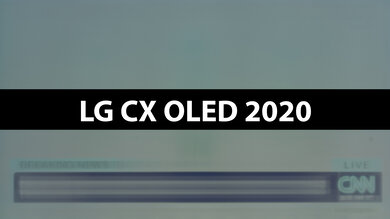 50% gray uniformity slide of the 2020 LG CX OLED after running CNN non-stop for 10,800 hours.