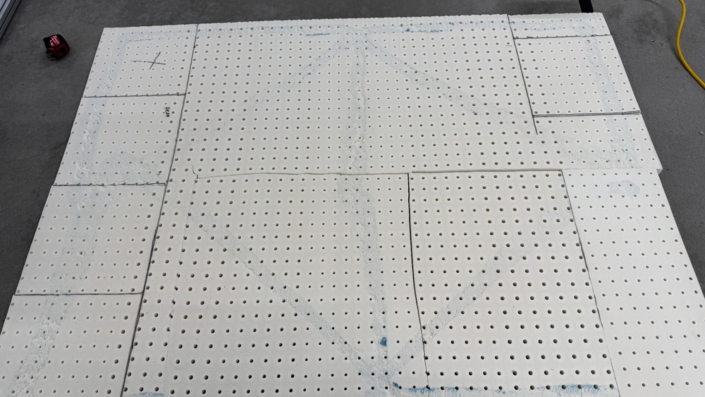 The Stearns & Foster Lux Estate's latex layer (Unit 2).