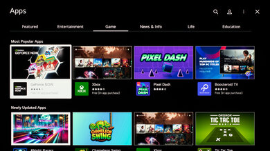 GeForce NOW and Xbox game streaming on LG TVs.