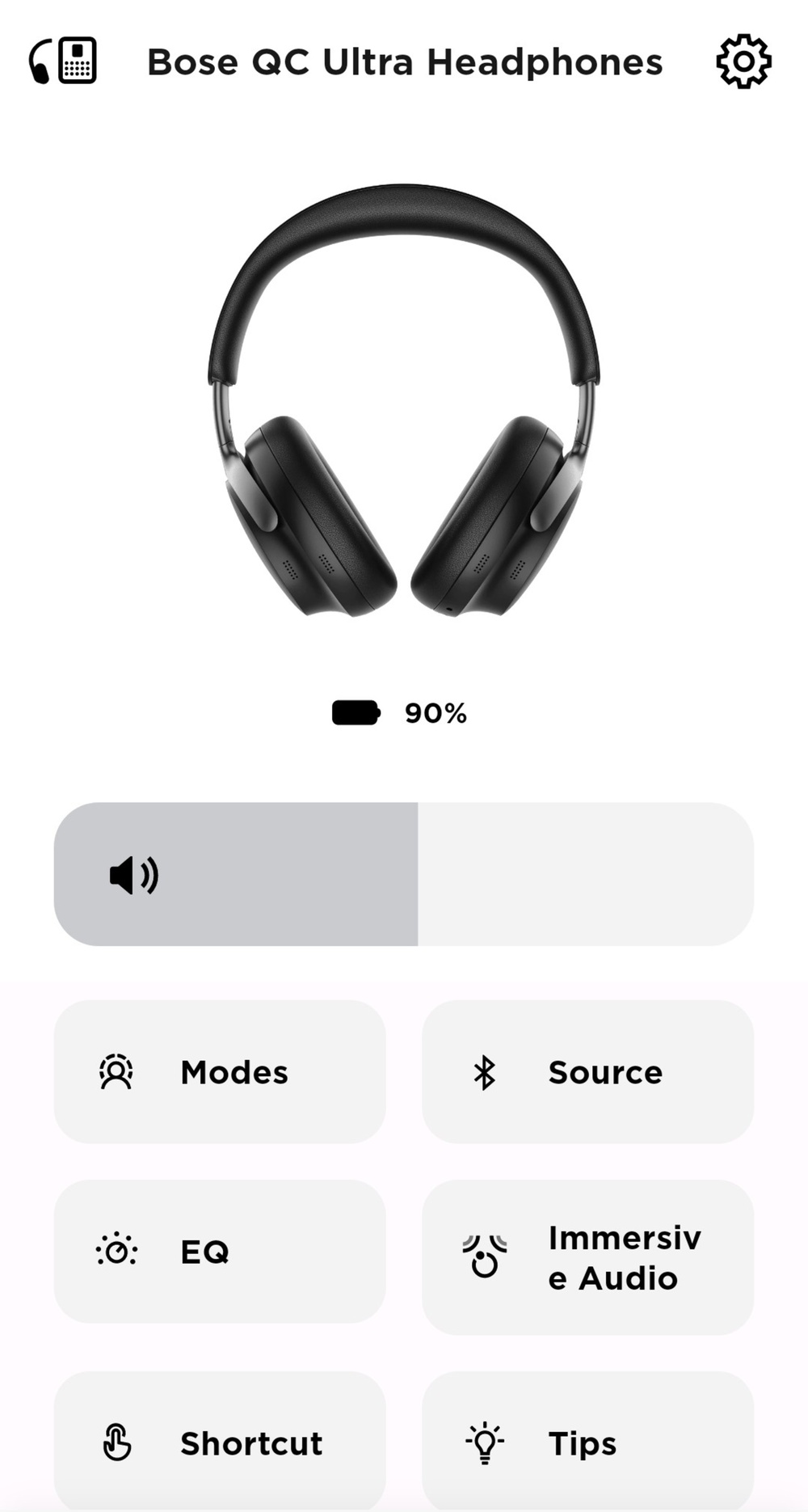 A screenshot shows the Bose Music app for the QuietComfort Ultra Headphones.