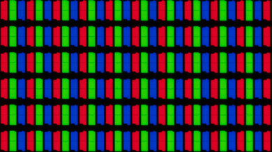 A picture showing the ADS Pro pixel structure on the Hisense U9N