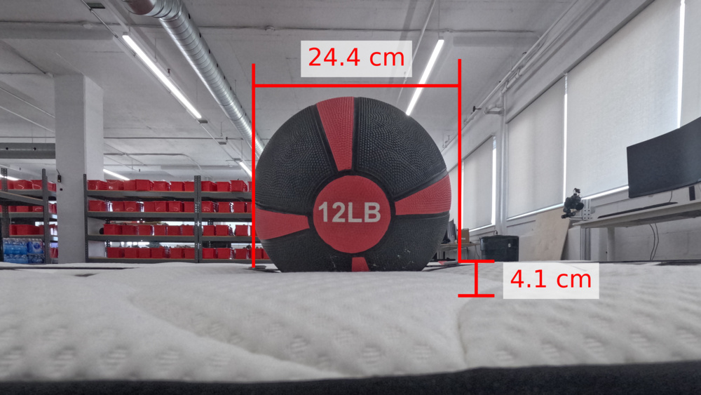 DreamCloud Premier Hybrid (Canadian Version) sinking and contouring test photo.