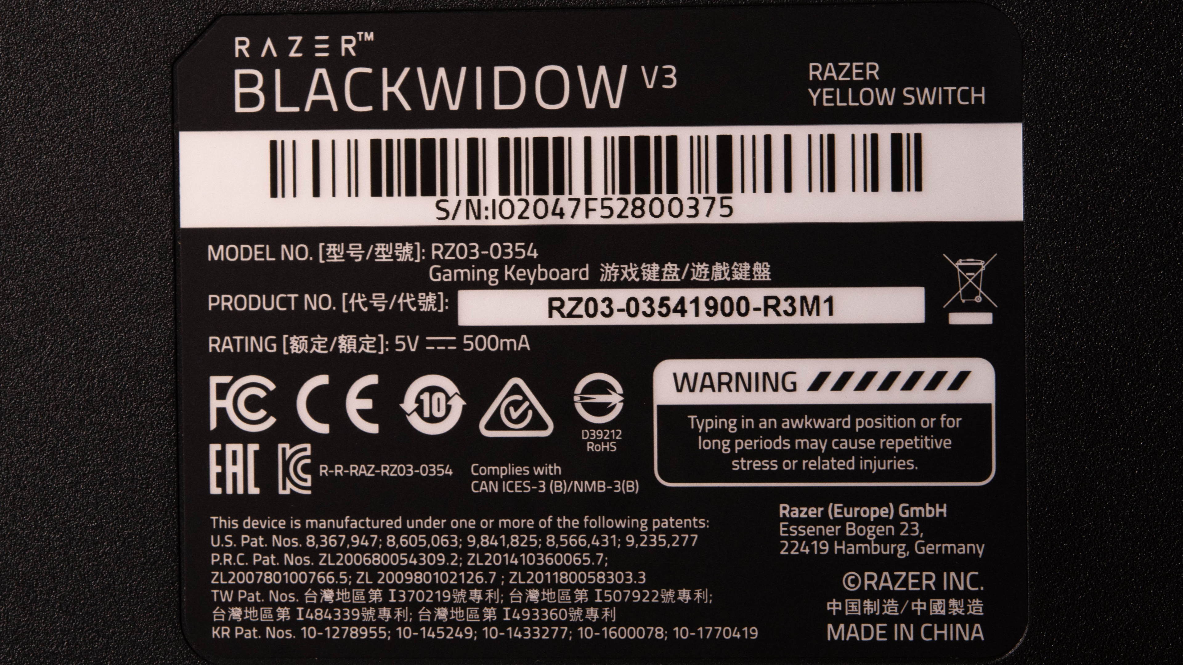 Razer BlackWidow V3 review