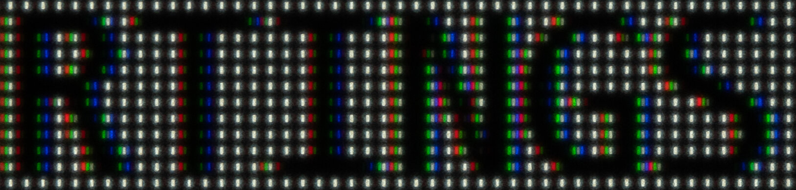 Text clarity on the Gigabyte MO27Q28G.