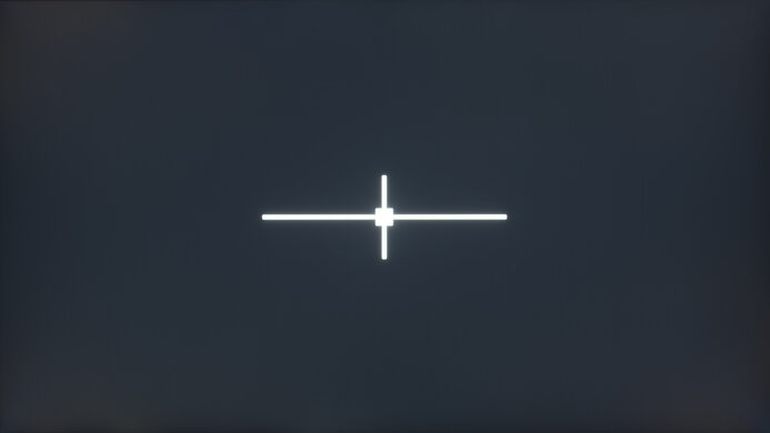 Black uniformity on the Dell S2725QC.