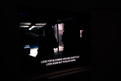 No haloing around subtitles and bright parts of the scene.