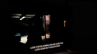 Lighting Zone Precision test on the Samsung S95H, with perfect results.