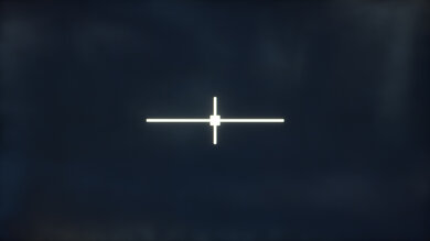 Native black uniformity photo on the Hisense U9N.