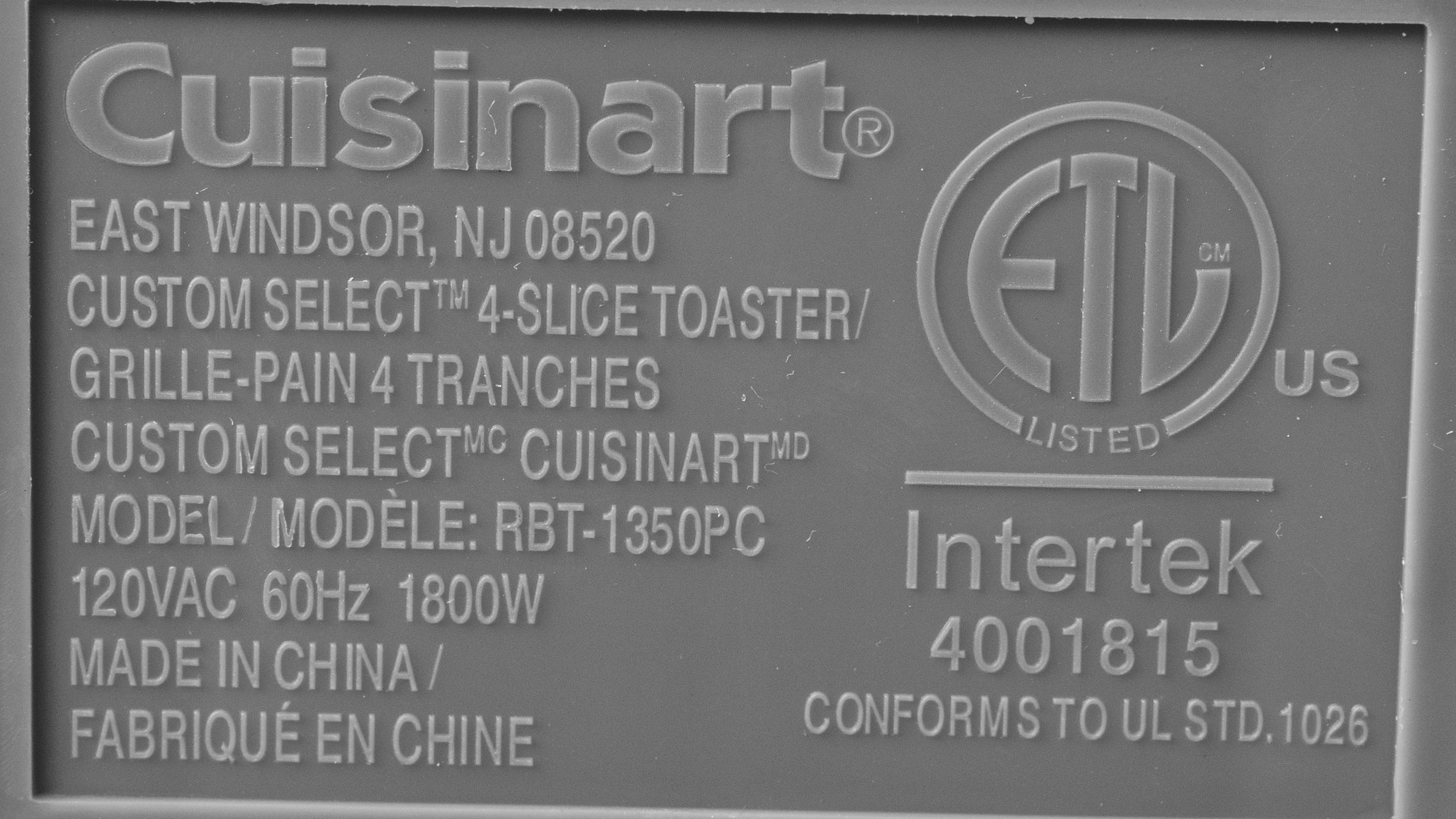 Cuisinart Custom Select 4-Slice Toaster + Reviews