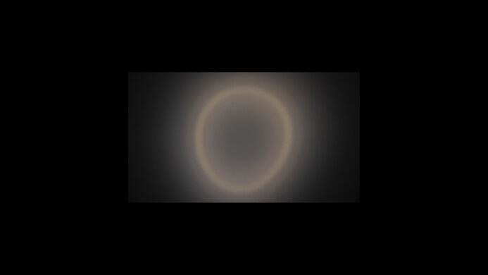 Total reflected light on the LG 27GR95UM-B.