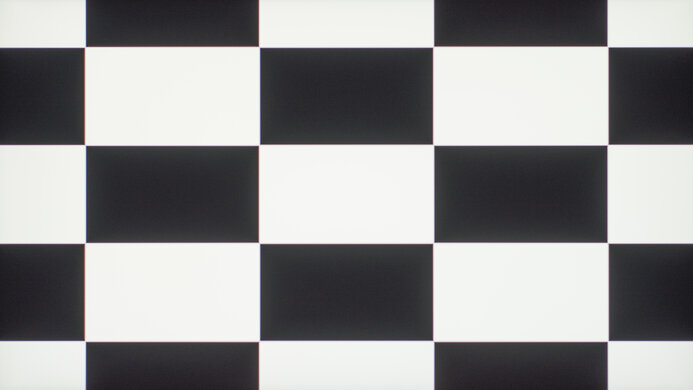 Checkerboard pattern of the Samsung G51C.
