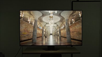 Hallway lights photo on the Hisense 65U8QG