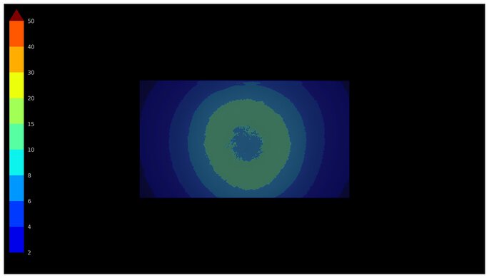 ASUS PG248QP total reflected light picture