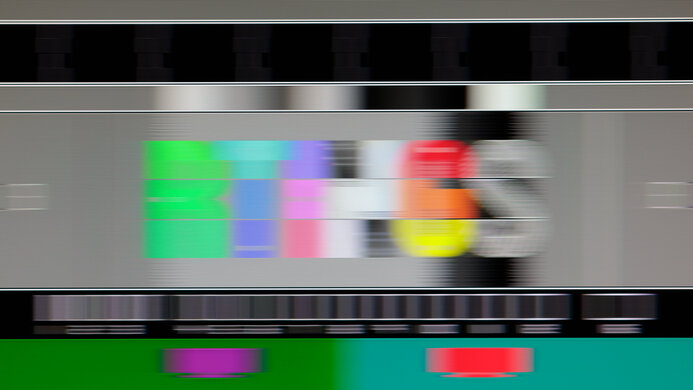 Motion pursuit photo at 60Hz on the BenQ ZOWIE XL2586X.