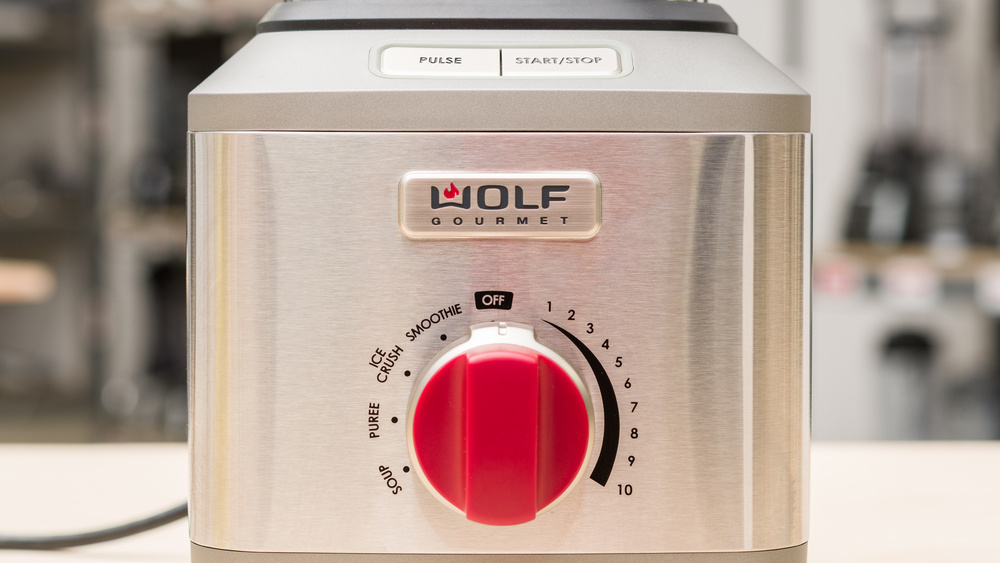 The Wolf Gourmet Pro-Performance's control panel.