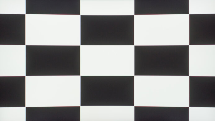 Checkerboard pattern of the HP OMEN 27c.