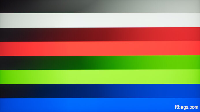 Gradient handling of the Dell S2722QC.