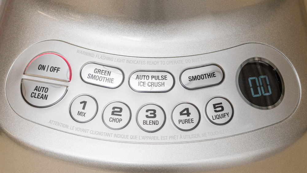 The Breville the Fresh & Furious' control panel.