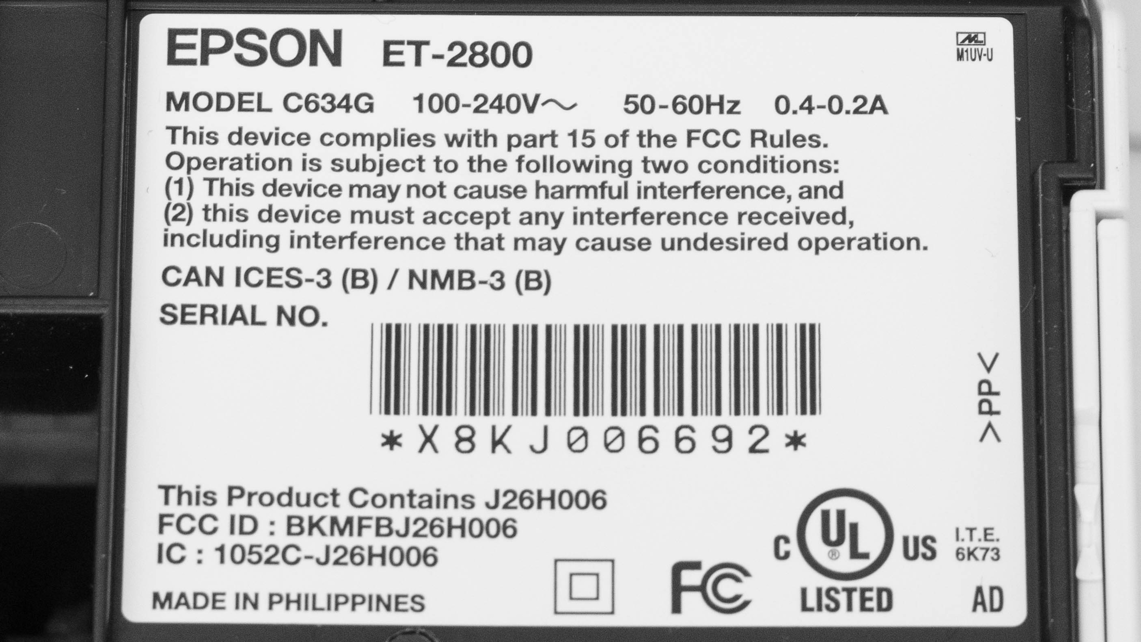 Epson EcoTank ET-2800 Review - RTINGS.com