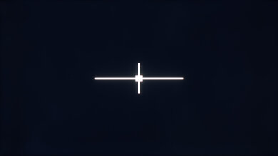 Native black uniformity photo on the Samsung DU7200.