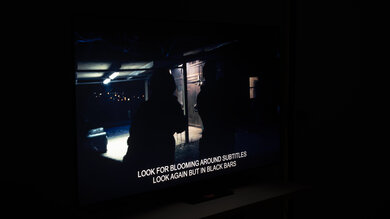 Lighting zone precision photo on the Samsung 65QN80F.