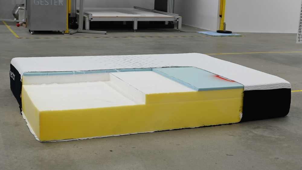 Nectar Classic design photo, with a look at the inside of the mattress.