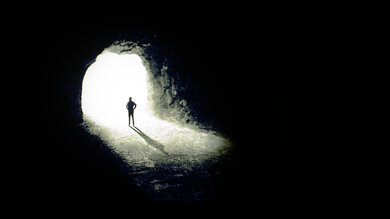 Hisense 75U8N contrast photo with local dimming enabled.