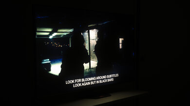 Lighting zone precision photo on the Hisense 100U8QG.