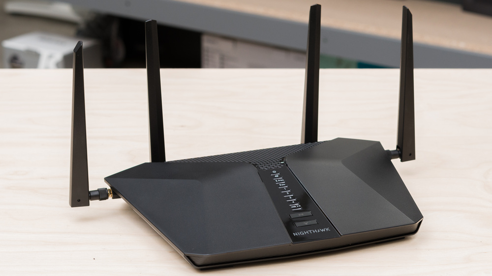 The NETGEAR Nighthawk RAX50, a Wi-Fi 6 router.
