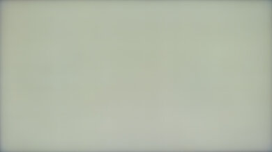 A photo showing the 50% gray uniformity on the Samsung QN90F.