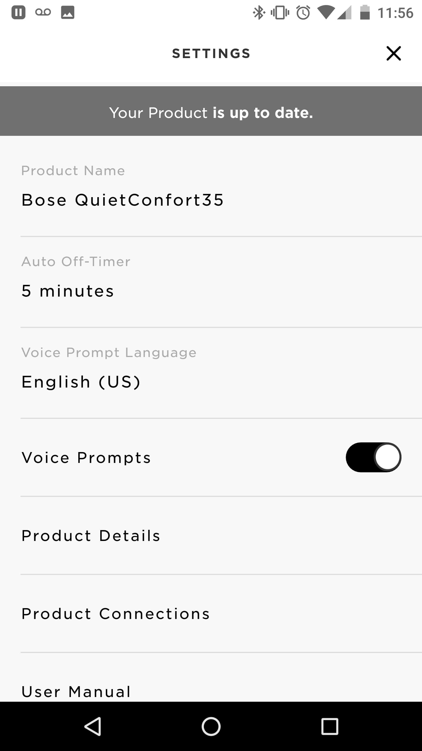 Bose QuietComfort 35 Android