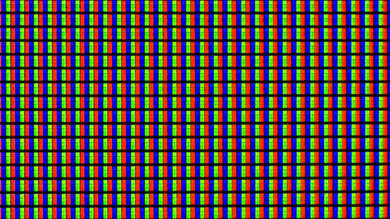 VA panel pixels