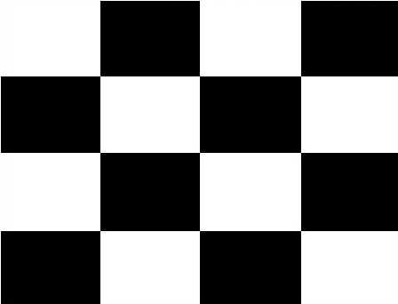 ANSI Checkerboard pattern