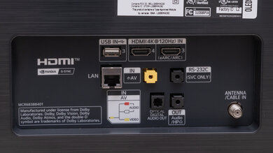 Inputs on the LG BX OLED (HDMI 2.1)