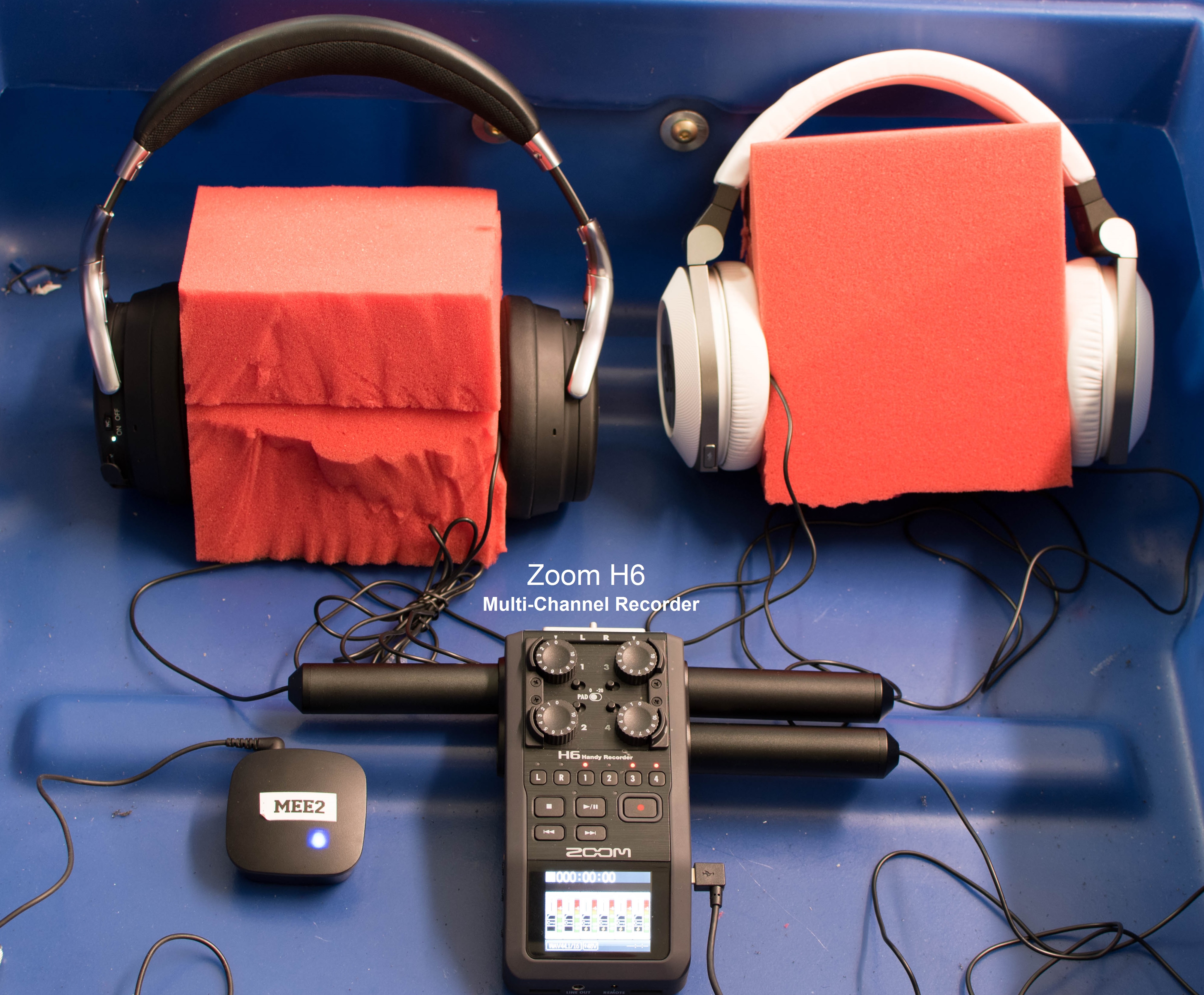 Multi-track audio recording